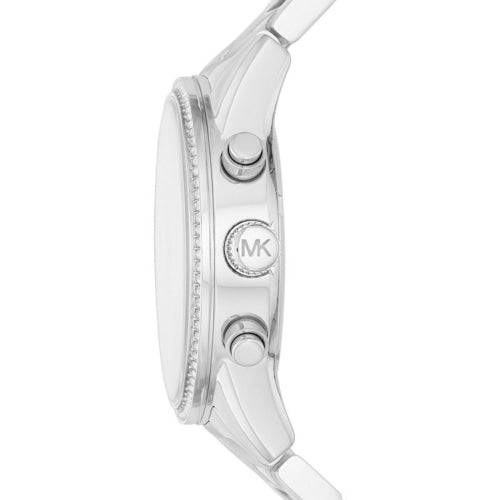 Michael Kors Ritz Ladies Silver Chronograph Watch - MK6428 - Image 2